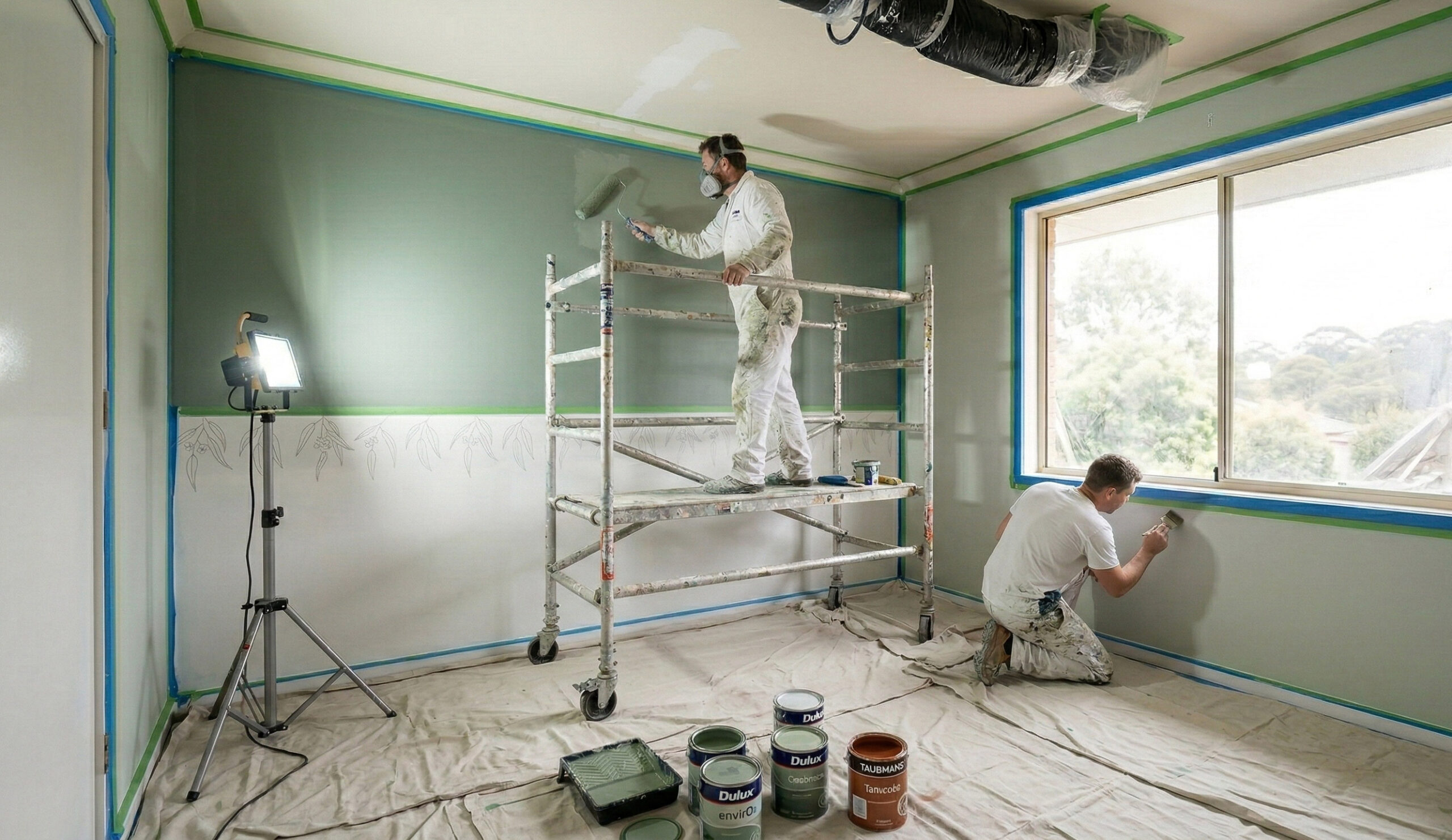 Creating a Healthy Sanctuary: A Parent’s Guide to Non Toxic Paint in 2026 1 nursery painting scaled